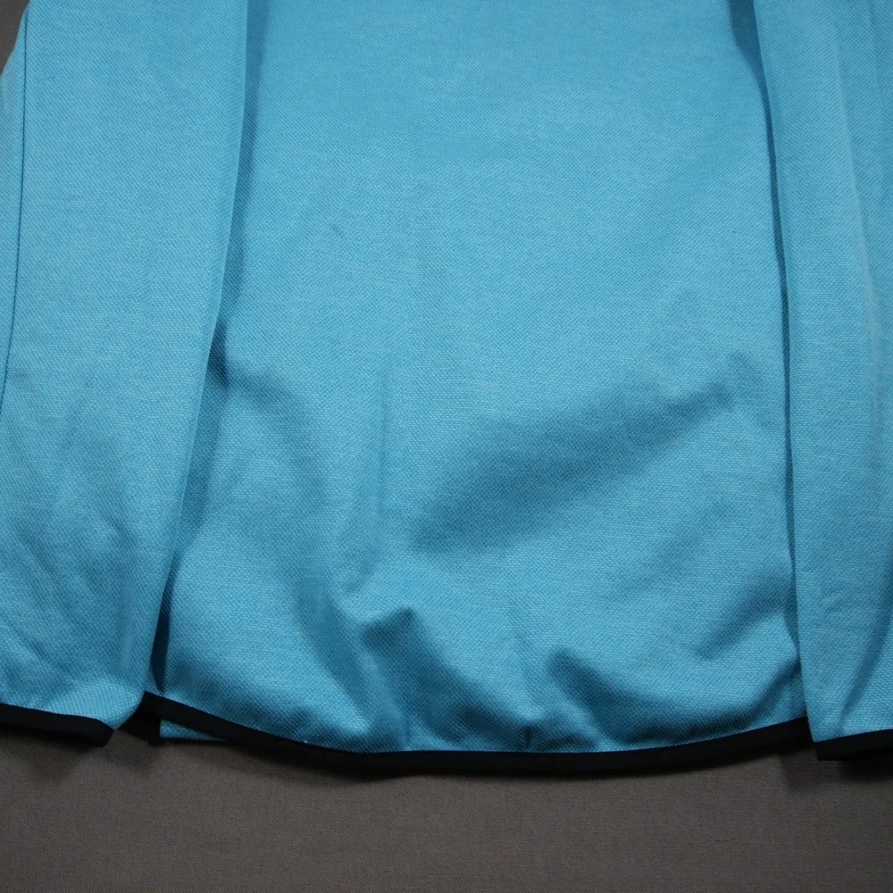 Nike Golf Dri-FIT 1/2 Zip Fleece Lined Pullover Men L 854349-466 Blue Black